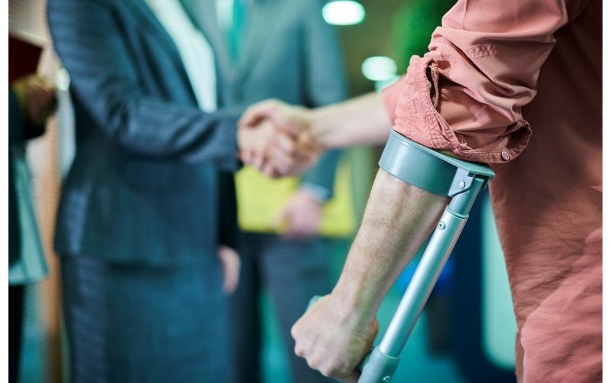 handshaking with an attorney