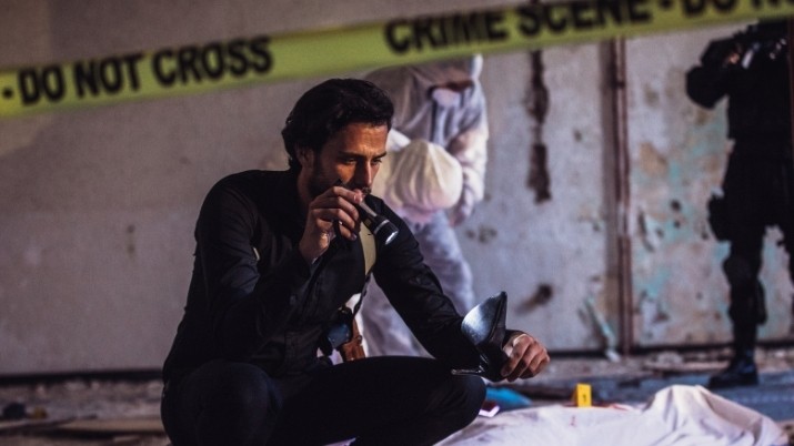 police investigating a crime sceene