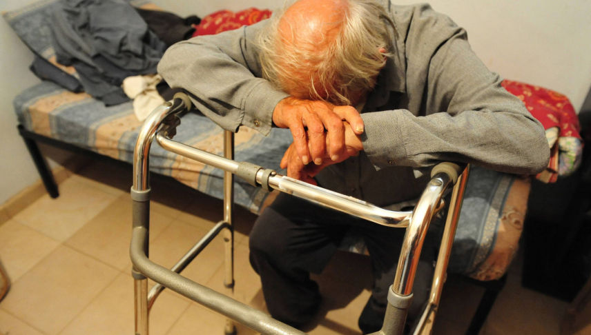 elderly experiencing abuse on nursing home
