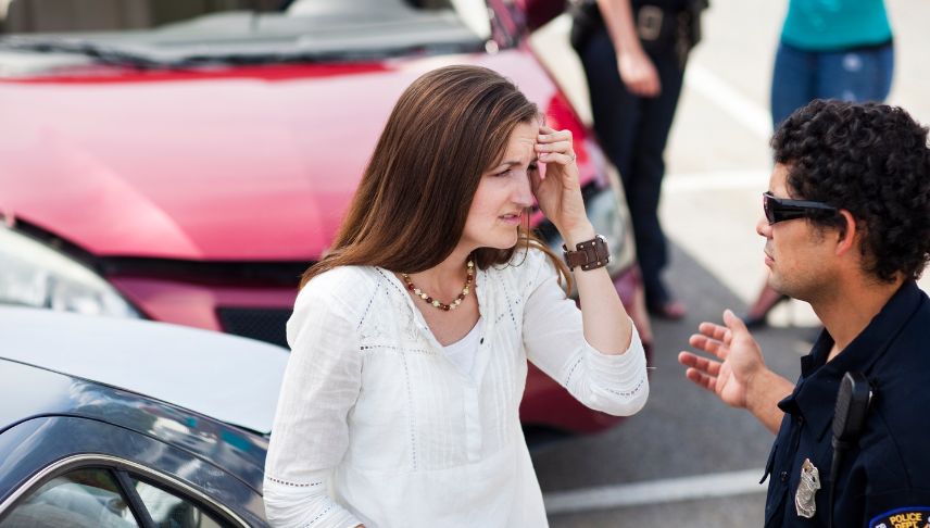 police respond to traffic accident