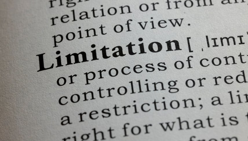limitation word in dictionary